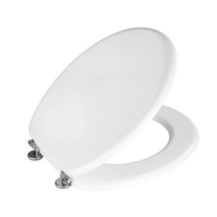 WENKO 154008100-WC ülőke VALENCIA 43x36 cm fehér/ezüst