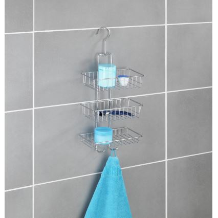 WENKO 15888100 - NIVALA polc 22x50 cm, fényes króm