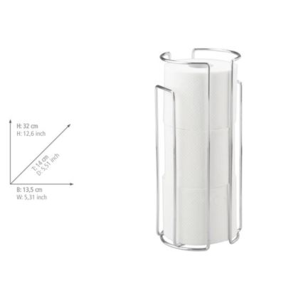 WENKO 16825100 - MILANO WC-papír tartó, 13,5x32 cm, fényes króm