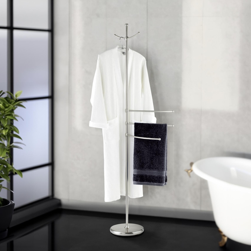 WENKO 16827100 - ADIAMO állvány 28x170 cm ezüstszínű