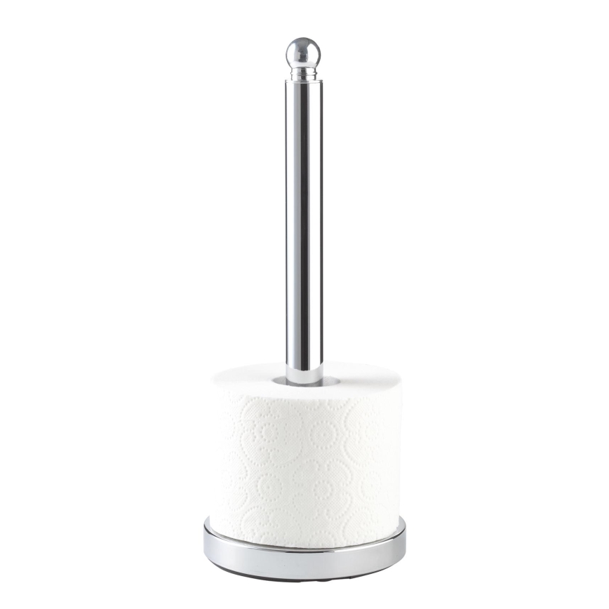 WENKO 16878100 - VITERBO WC-papírtartó 14x35 cm, ezüstszínű