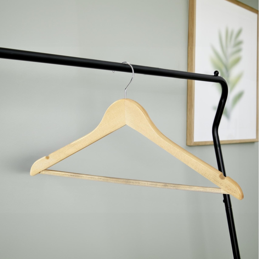 WENKO 17219008100 - ECO vállfák 45x23,5 cm barna