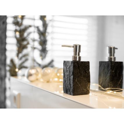 WENKO 17921100 - Szappanadagoló SLATE ROCK 250 ml antracit