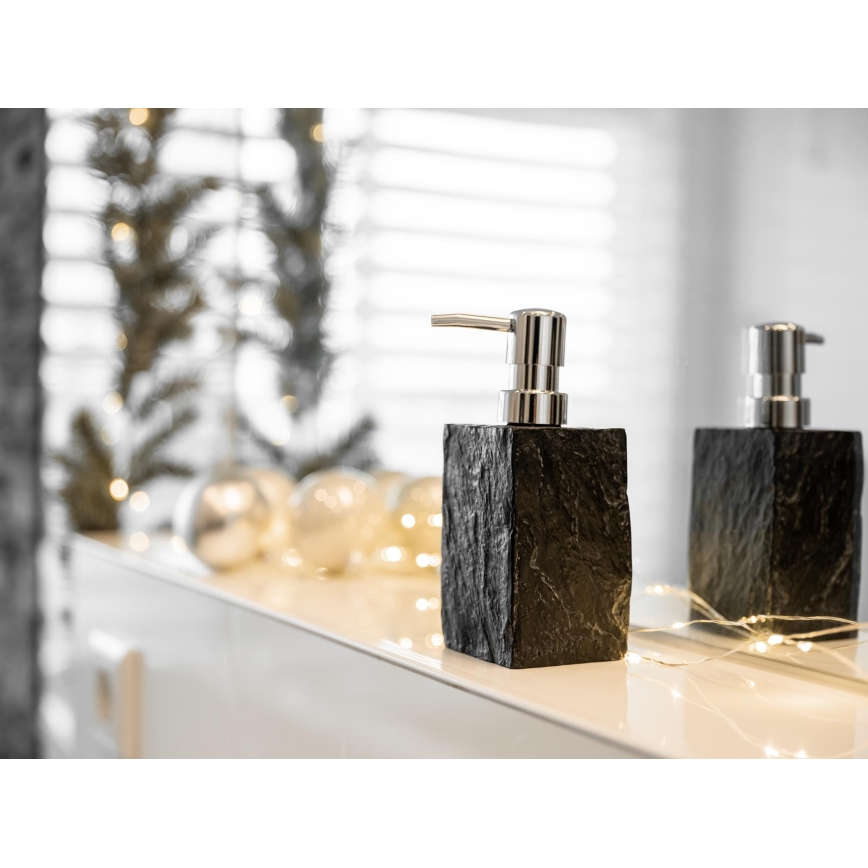 WENKO 17921100 - Szappanadagoló SLATE ROCK 250 ml antracit