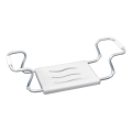 WENKO 17930100-Fürdőkád ülés SECURA 26x18 cm fehér/ezüst