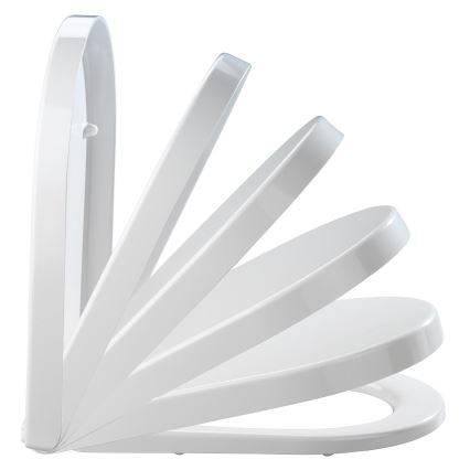 WENKO 18396100-WC ülőke PALMA 46,5x35,7 cm fehér/ezüst