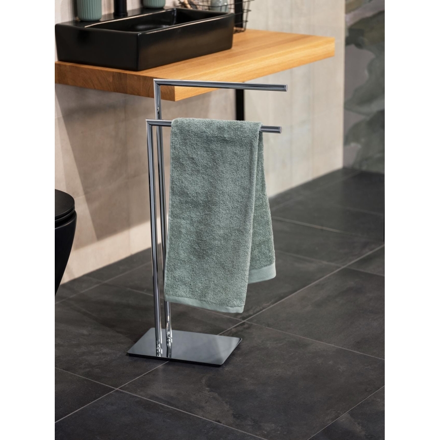 WENKO 18563100 - RECCO álló törölközőtartó 48x80,5 cm, fényes króm