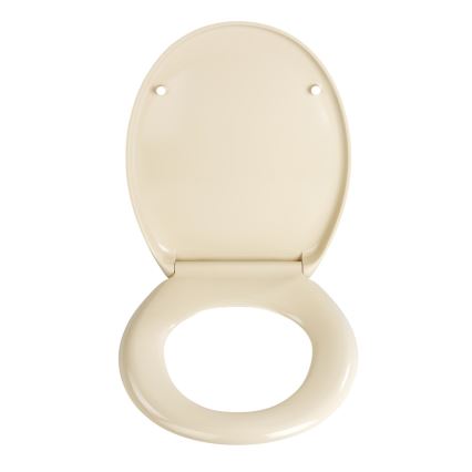 WENKO 18760100-WC WC-ülőke OTTANA 37,5x44,5 cm bézs/ezüst