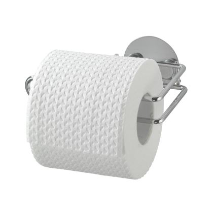 WENKO 18774100 - TURBO-LOC kerek acél WC-papírtartó 14x9 cm króm