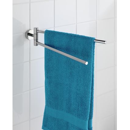 WENKO 20213100 - BOSIO SHINE törölközőtartó 43x9 cm, rozsdamentes acél/ezüst