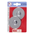 WENKO 20646100-Adapter CLA+PREM+STYLE AD TL 6x1,4 cm fényes króm