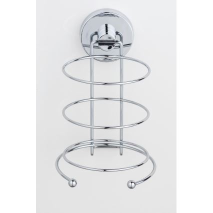 WENKO 20896100 – Hajszárítótartó VACUUM-LOC MILAZZO 12 x 17 cm, fényes króm