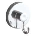 WENKO 20900100 - Vákuumos kampó VACUUM-LOC, kerek, acél, 6 x 6,7 cm, fényes króm