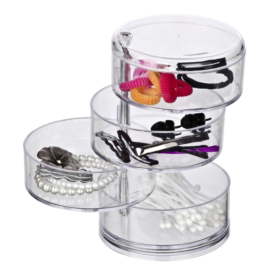 WENKO 20990100 - TOWER rendező 11,5x17,5 cm átlátszó