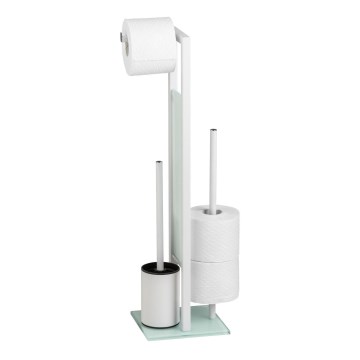 WENKO 21565100 - RIVALTA WC-kefe 18x70 cm fehér/fekete