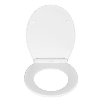 WENKO 21901100-WC ülőke KOS 44x37 cm fehér/ezüst
