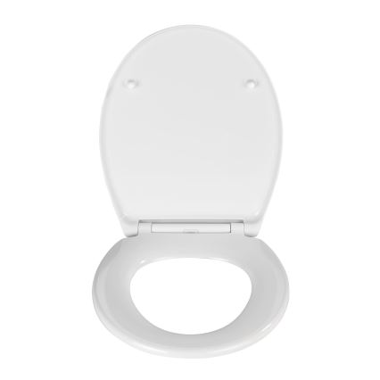 WENKO 21903100-WC SAMOS WC-ülőke 44,5x37,5 cm fehér/ezüst