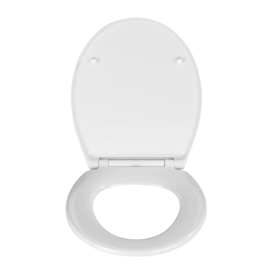WENKO 21903100-WC SAMOS WC-ülőke 44,5x37,5 cm fehér/ezüst