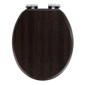 WENKO 22015100-WC ülőke WENGE 35,5x42,5 cm barna/ezüst