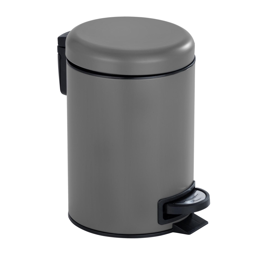 WENKO 22148100 - LEMAN kosár 17x25 cm szürke/fekete