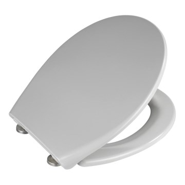 WENKO 22402100-WC ülőke SAMOS 44,5x37,5 cm szürke/ezüst