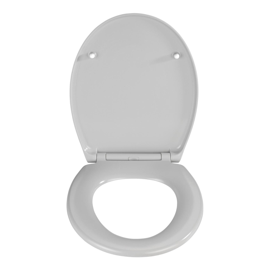 WENKO 22402100-WC ülőke SAMOS 44,5x37,5 cm szürke/ezüst