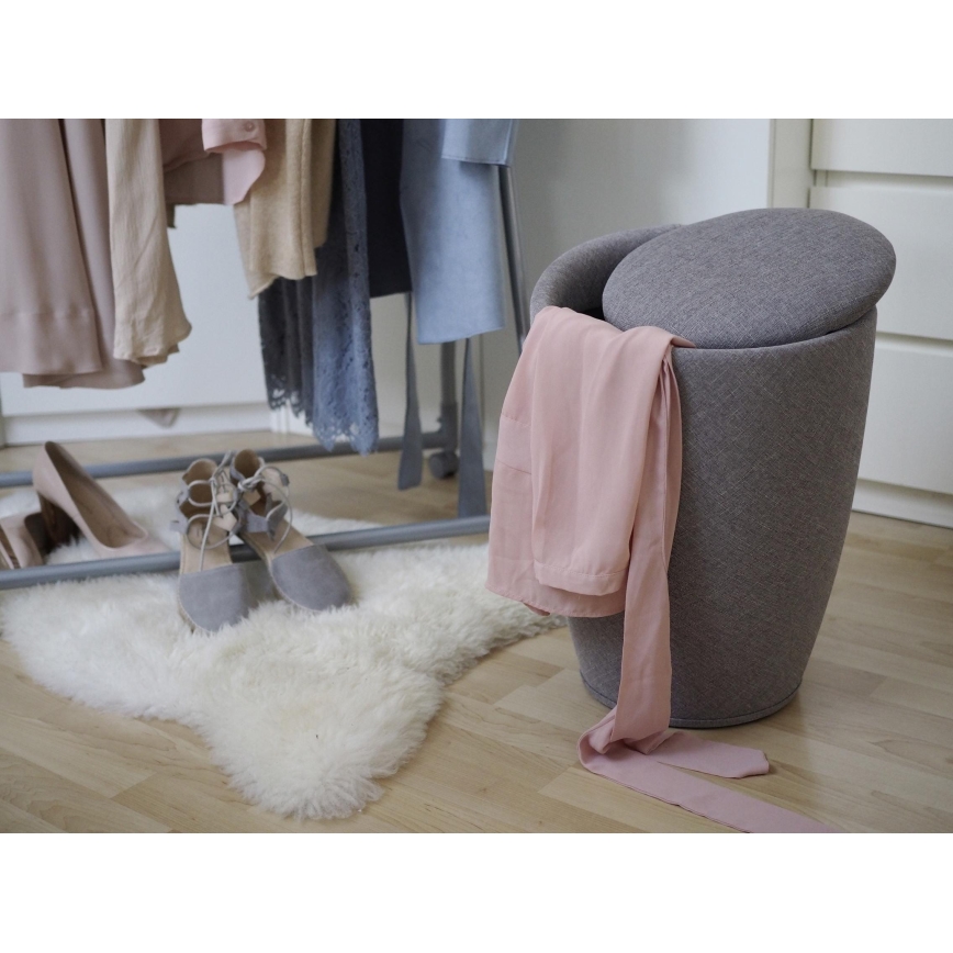 WENKO 22448100 - CANDY ülőke 36x50,5 cm szürke/fekete