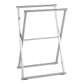 WENKO 22476100 - LAVA törölközőtartó 53,5x80,5 cm rozsdamentes acél/ezüstszínű