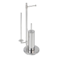 WENKO 22512100 - UNIVERSALO NEO WC-kefe 30x73 cm rozsdamentes acél/ezüstszínű