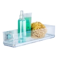 WENKO 22685100-VACUUM-LOC QUADRO ED polc 38,5x14,5 cm ezüst/fényes króm