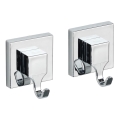 WENKO 22688100-Akasztó VACUUM-LOC QUADRO ED 6x7 cm ezüst/fényes króm