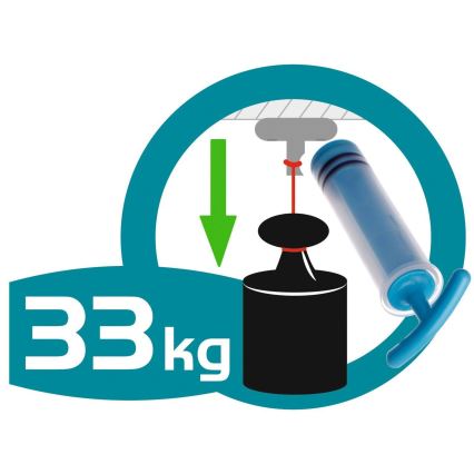 WENKO 22692100-Polc VACUUM-LOC QUADRO ED 25,5x14 cm ezüst/átlátszó