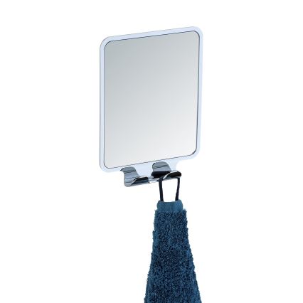 WENKO 22693100 - Kozmetikai tükör VACUUM-LOC QUADRO ED 14x19,5 cm, fényes króm