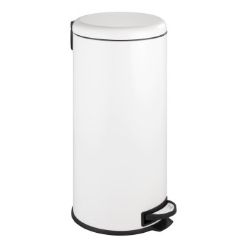 WENKO 22709100 - LEMAN kosár 30,5 x 64 cm, fehér/fekete