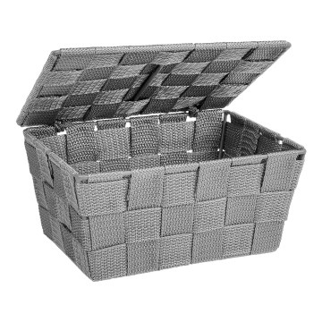 WENKO 22793100 - ADRIA kosár 19x14 cm, szürke