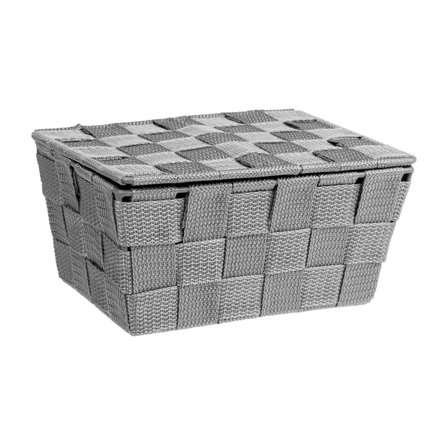WENKO 22793100 - ADRIA kosár 19x14 cm, szürke
