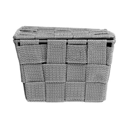 WENKO 22793100 - ADRIA kosár 19x14 cm, szürke