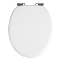 WENKO 22885100-WC ülőke URBIO 36x42,5 cm fehér/ezüst