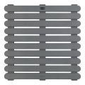 WENKO 22947100-Zuhanyszőnyeg beltéri & kültéri 55x55 cm szürke