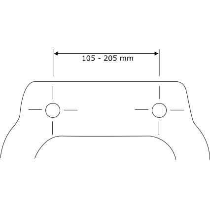 WENKO 22979100-WC ülőke Natúr bükk 35,5x42,5 cm barna/ezüst