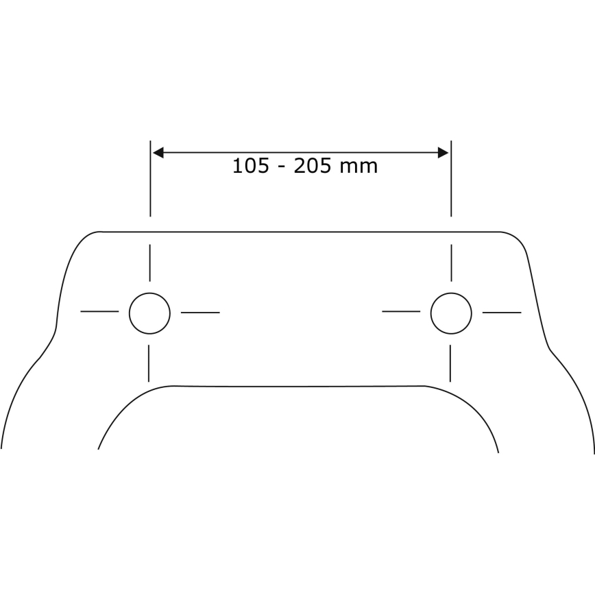 WENKO 22979100-WC ülőke Natúr bükk 35,5x42,5 cm barna/ezüst