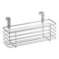 WENKO 2344100 - SLIM kosár 24x11,5 cm fényes króm/fekete