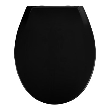 WENKO 23443100-WC ülőke KOS 44x37 cm fekete/ezüst