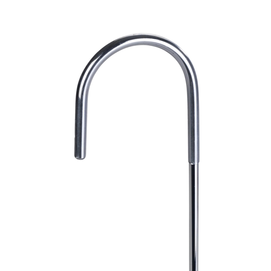 WENKO 23499100 - Zuhanypolc MILO 25x36 cm rozsdamentes acél/ezüst/átlátszó