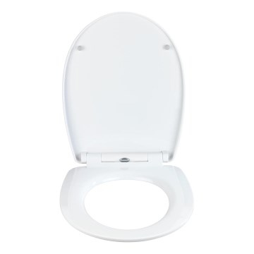 WENKO 23532100-WC WC-ülőke, 300/350 kg teherbírás, 36,5x45 cm, színes/ezüst