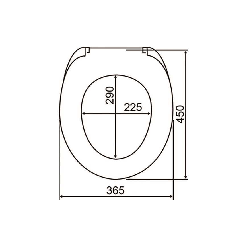 WENKO 23536100-WC RELIEF WC-ülőke, 36,5 x 45 cm, többszínű/ezüst
