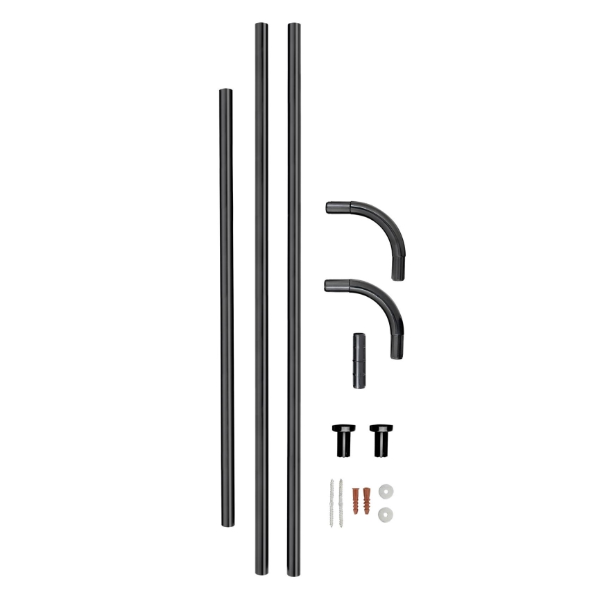 WENKO 23565100 - Fekete rúd 2x2 cm