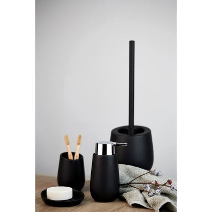WENKO 23654800 - WC-kefe BADI 13,5x38 cm fekete