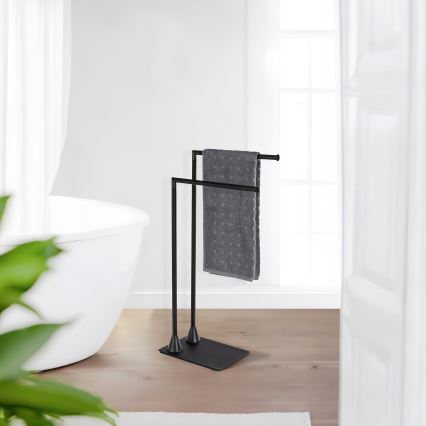 WENKO 23711100 - HELLA törölközőtartó 41x79 cm fekete