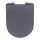 WENKO 23828100-WC ülőke SEDILO 45,2x36,2 cm szürke/ezüst